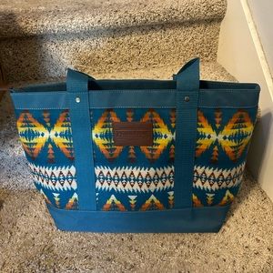 Pendleton woolen Tote Bag and matching laptop case